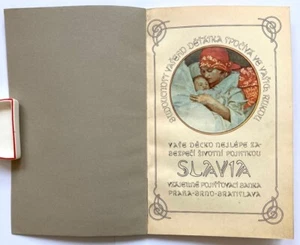 Original Brochure ALPHONSE MUCHA - ART NOUVEAU -SLAVIA -MATKAM-MOTHERHOOD - 1934 - Picture 1 of 18