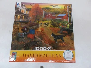 * JH 1000 Piezas Ceaco Puzzle DETALLE 'GRANJA AL ATARDECER' por David Maclean 2017 - Imagen 1 de 3