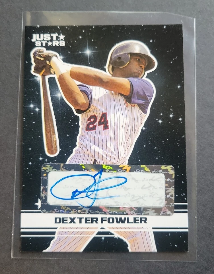 Dexter Fowler 2008 Just Stars Black Edition Auto #3/25 Prospect Rookie Rockies - Image 1 of 4