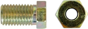 Fine M10 x 1.25mm Long & Short Male Brake Nuts Full / Part Thread For 3/16" Pipe - Picture 1 of 7
