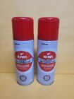 2--KIWI Quick Dry Sneaker Cleaner Active Foam Spray, 5.5 oz,