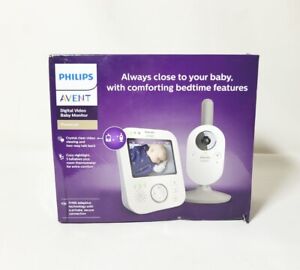 Phillips Avent Baby Monitor Video Audio Model  SCD843 Private And Secure 3.5"