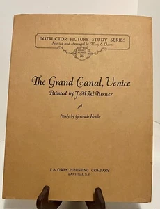 THE GRAND CANAL VENICE ITALY 1835 LANDSCAPE BY JOSEPH M W TURNER REPRO - Picture 1 of 9