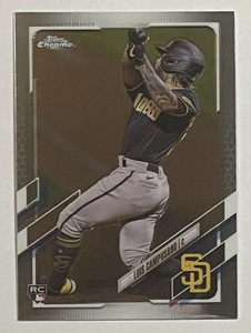2021 Topps Chrome LUIS CAMPUSANO Rookie Card #135 San Diego Padres FREE SHIPPING