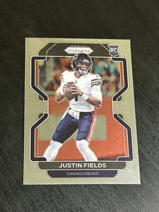 Justin Fields 2021 Panini Prizm Base Rookie RC #334 Bears Steelers Football - Bild 1 von 2