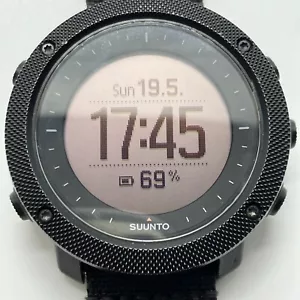 Suunto Traverse Alpha GPS Men Black Digital Watch with Charger in Stock - Picture 1 of 9