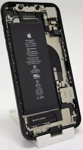 Custodia iPhone XR molto buona originale OEM parti di montaggio originali A1984 nera - Foto 1 di 9