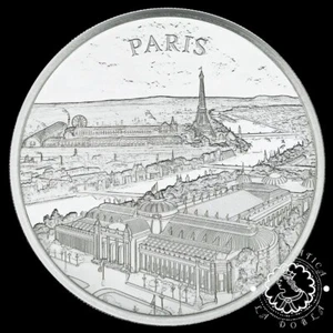 2024 - Estuche 2 LIBRAS PROOF - City View PARIS - REINO UNIDO - Imagen 1 de 2