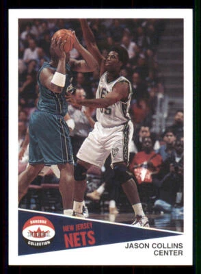 2001-02 Fleer Shoebox #174 Jason Collins RC /2500 - Image 1 of 2