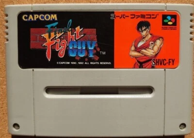 Final Fight GUY SNES SFC Nintendo Super Famicom Japanese Version - Image 1 of 2