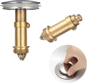 35Mm Pop up Sink Plug Replacement, Universal Basin Sink Plugs Sink Drainer Plug - Picture 1 of 12