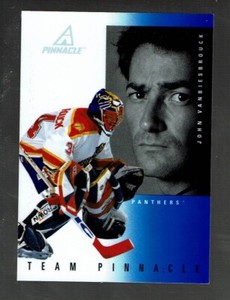 1997-98 Pinnacle.  Team Pinnacle.  John Vanbiesbrouck & Chris Osgood.  #10 of 10