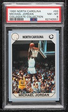 1990 Collegiate Collection North Carolina Tar Heels Michael Jordan #93 PSA 8 HOF