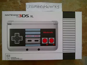 Nintendo 3DS XL Retro NES Silver Edition Console US nuova di zecca - Foto 1 di 7