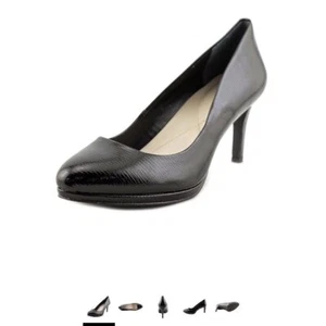 Alfani Womens Glorria Closed Toe Classic Pumps, Black Patent, Size 11.0 - Picture 1 of 6