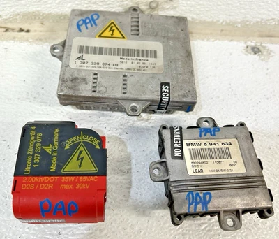 2004-2006 BMW 330i Xenon headlight HID ballast w Adaptive module OEM warranty - Image 1 of 4