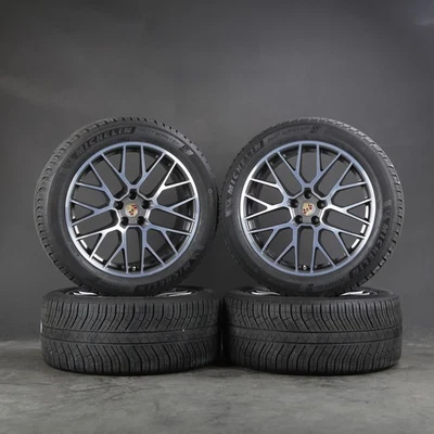 20 Zoll Winterräder original Porsche Macan 95B GTS RS Spyder Felgen 95B601025DS - Bild 1 von 4