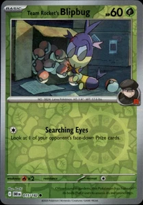 Team Rocket's Blipbug Reverse Holo Common SV10: Destined Rivals 015/182 NM - Picture 1 of 2