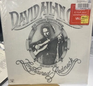 David Allan Coe Longhaired Redneck 1976 Vinyl Columbia 1st Press Shrink Hype - Picture 1 of 12