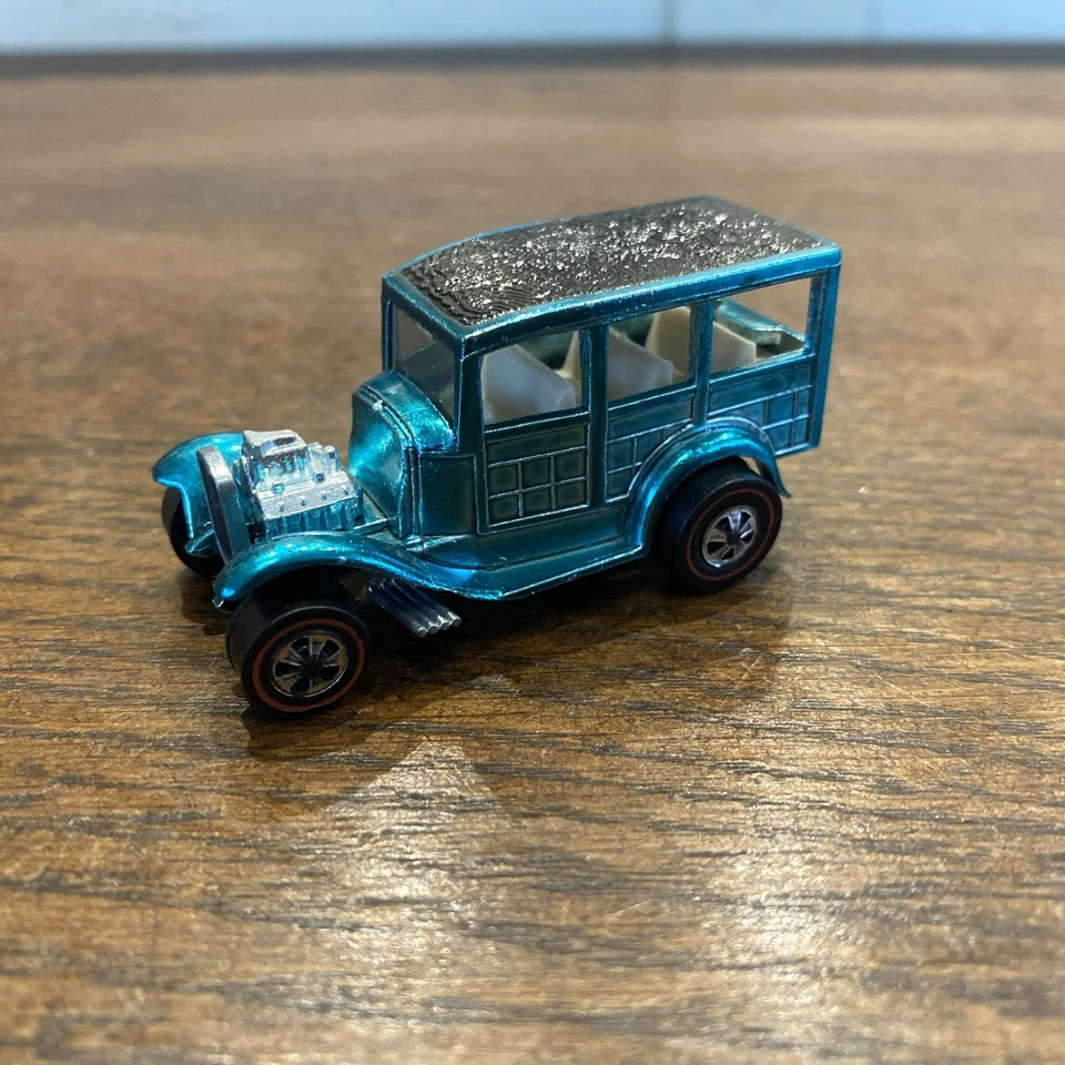 Hotwheels Redline 1968 Classic 31 Ford Woody Textured Roof VNM #551 - Image 1 of 4