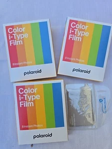 Lotto di 3 confezioni di pellicole Polaroid Color I-Type NUOVE (24 foto totali) - Foto 1 di 2