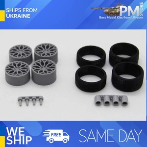 DiOlex DP24067 1/24 wheels 20" Vossen Forged S17 Tamiya Fujimi Aoshima Revell - Picture 1 of 3