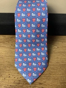 Corbata VINEYARD VINES Colección Personalizada Soporte Toro y Escudo Nueva con Etiquetas - Imagen 1 de 8