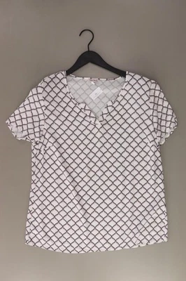 Alba Moda Kurzarmbluse Regular Bluse für Damen Gr. 42, L geometrisches Muster - Bild 1 von 4