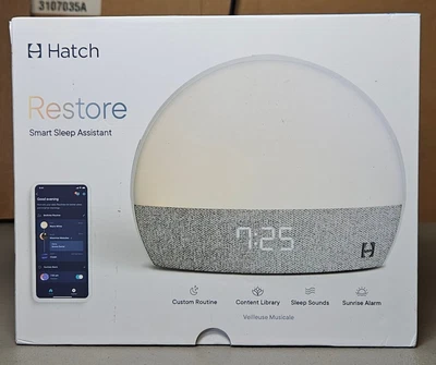 Hatch Restore (Model: RESTORE03) Smart Sleep Assistant XRT50 - New & Sealed! - Image 1 of 4