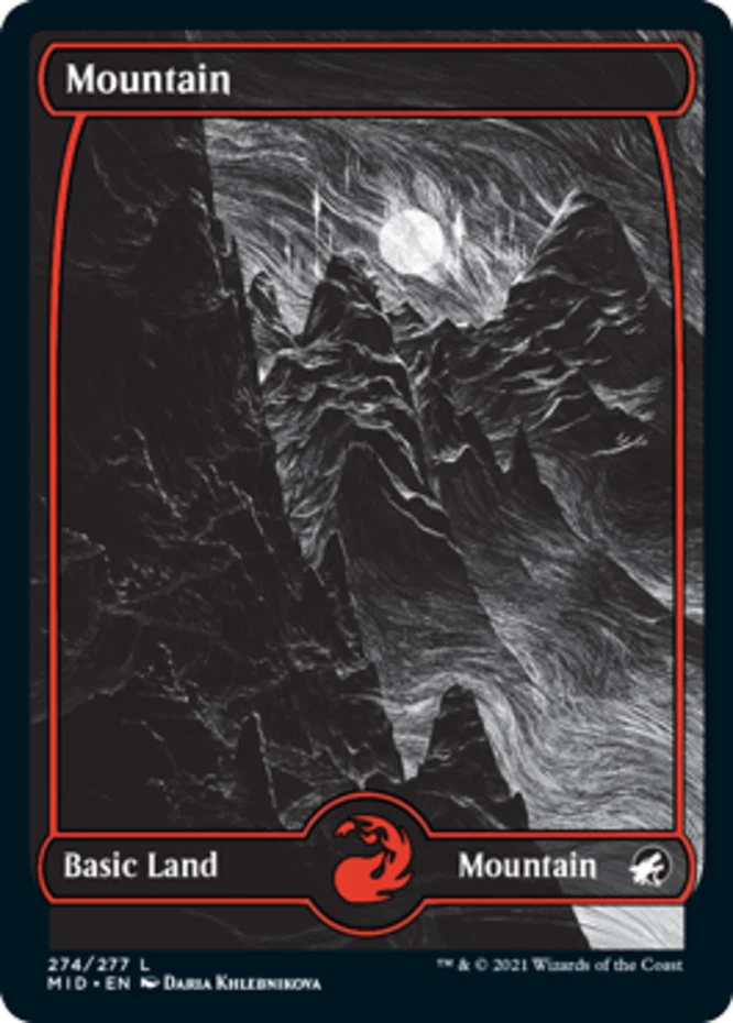 x1 Mountain (274) - Innistrad: Midnight Hunt - NM - MTG - Image 1 of 1