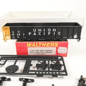 Walthers HO Scale Union Pacific UP #45683 100 Ton Quad Hopper Kit 932-4902 - Picture 1 of 4