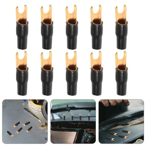 10 PIEZAS Terminales Conectores de pala aislados Cable de audio para automóvil Crimpado automotriz - Imagen 1 de 12