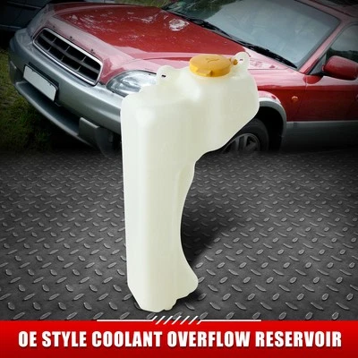 PARA 01-04 SUBARU OUTBACK 3.0 ESTILO OE REFRIGERANTE DESBORDAMIENTO DEPÓSITO BOTELLA + TAPA Foto 1 de 4