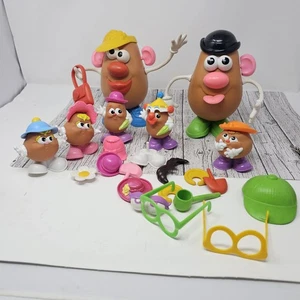 Vintage Kartoffelkopf Konvolut Playskool Mini Mr. Kartoffelkopf Spud Kinder Babys. Gemischt - Bild 1 von 9