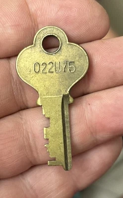 Cerradura de llave de maletero antigua original Eagle Lock Co. 022U75 Foto 1 de 2