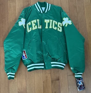 Vintage neu mit Etikett 1990’s Boston Celtics NBA Starter Satin Jacket Men’s Large - Bild 1 von 13