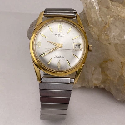 男式 Kent 17 珠宝自动瑞士手表运行/需要水晶 — 第 1/4 张图片