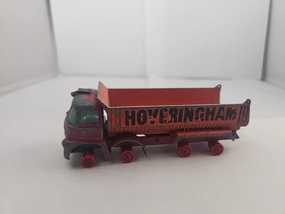 Camión volquete de colección Lensy Matchbox 1964 Hoveringham K-1-B2 tamaño king piezas camión Foto 1 de 4