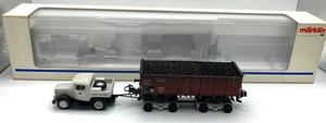 Märklin H0 46822 Güterwagen Set Schwertransport Straßenroller Kaelble OVP #K255 - Bild 1 von 2