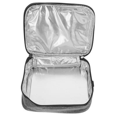 Rechargeable Heater Heated Lunch Box Bag Child Tote Bags Reusable Bento - Image 1 of 4