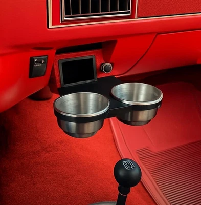 Squarebody Chevy GMC C/K Truck Blazer  Dual Size Cup Holder  1973-1987 - Image 1 of 4