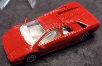 Zylmex Zee Toys Motormax Lamborghini Diablo Red D115 D 115 1:64 Scale Diecast 🏁 - Imagem 1 de 4