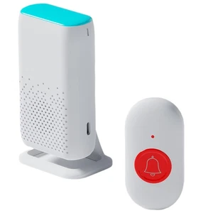  D320 Flash Vibration  Doorbell  Elderly Pager   Emergency Pager Nurse3946 - Bild 1 von 6