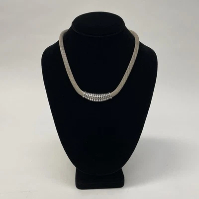 Ожерелье Joseph Esposito Espo Sig серебро 925 пробы сетка звено станция 48,3 - Изображение 1 из 4