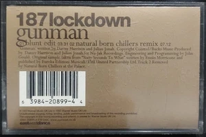 187 Lockdown - Gunman 1997 UK SINGLE EastWestDance ~ EW140C Black Shell - Picture 1 of 5