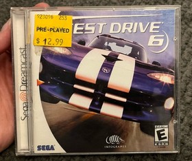 Test Drive 6 (Sega Dreamcast, 1999) Complete CIB