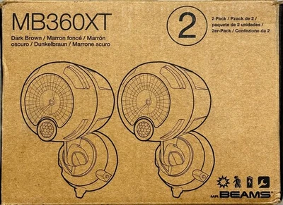 Beams MB360XT Wireless LED Spotlight (2-Pack) – 200 Lumens Motion-Activated Secu - Image 1 of 4