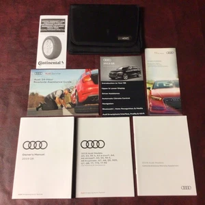 2019 AUDI Q8 OWNERS MANUAL BOOKS MAINT WARR REF GUIDE CASE ALL MODELS - Picture 1 of 7