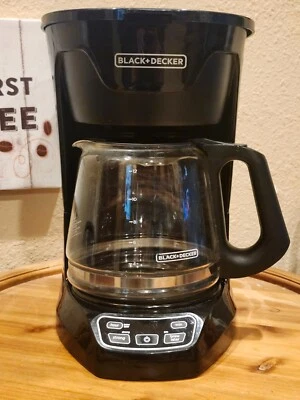 Black + Decker 12 Cup Stainless Coffee Maker w/ Vortex Technology (Used) Clean. - Image 1 of 4