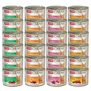 Animonda Carny ADULT Katzennassfutter GEFLÜGEL & RIND Mix, Sparpaket 24 x 200 g - Bild 1 von 5